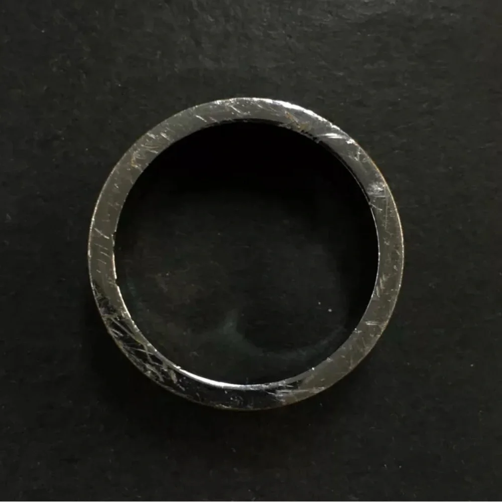 Authentic Louis Vuitton LV Instinct Silver Tone Ring ISO sz: 61 Large